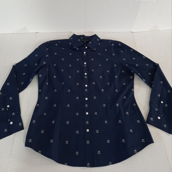 Brooks Brothers Golden Fleece Logo Print Button Down Shirt - Picture 3 of 5